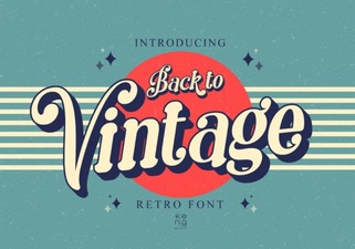 Vintage Font Revival for Modern Projects