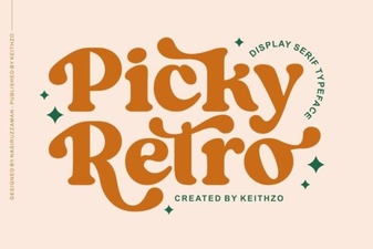 Reviving Your Designs with Picky Retro Fonts