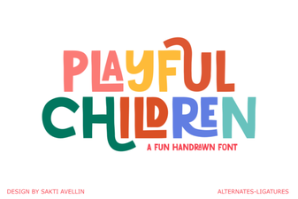 Perfect Fonts for Kids' Creative Projects