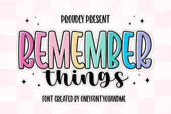 Font Styles for Project Ideas and Organization
