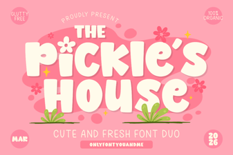 The Pickles House Font: Your Creative Typography Resource