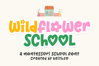 Wildflower School Font: Design Projects & Inspiration