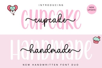 A Creative Duo Font for Your Baking Project Designs